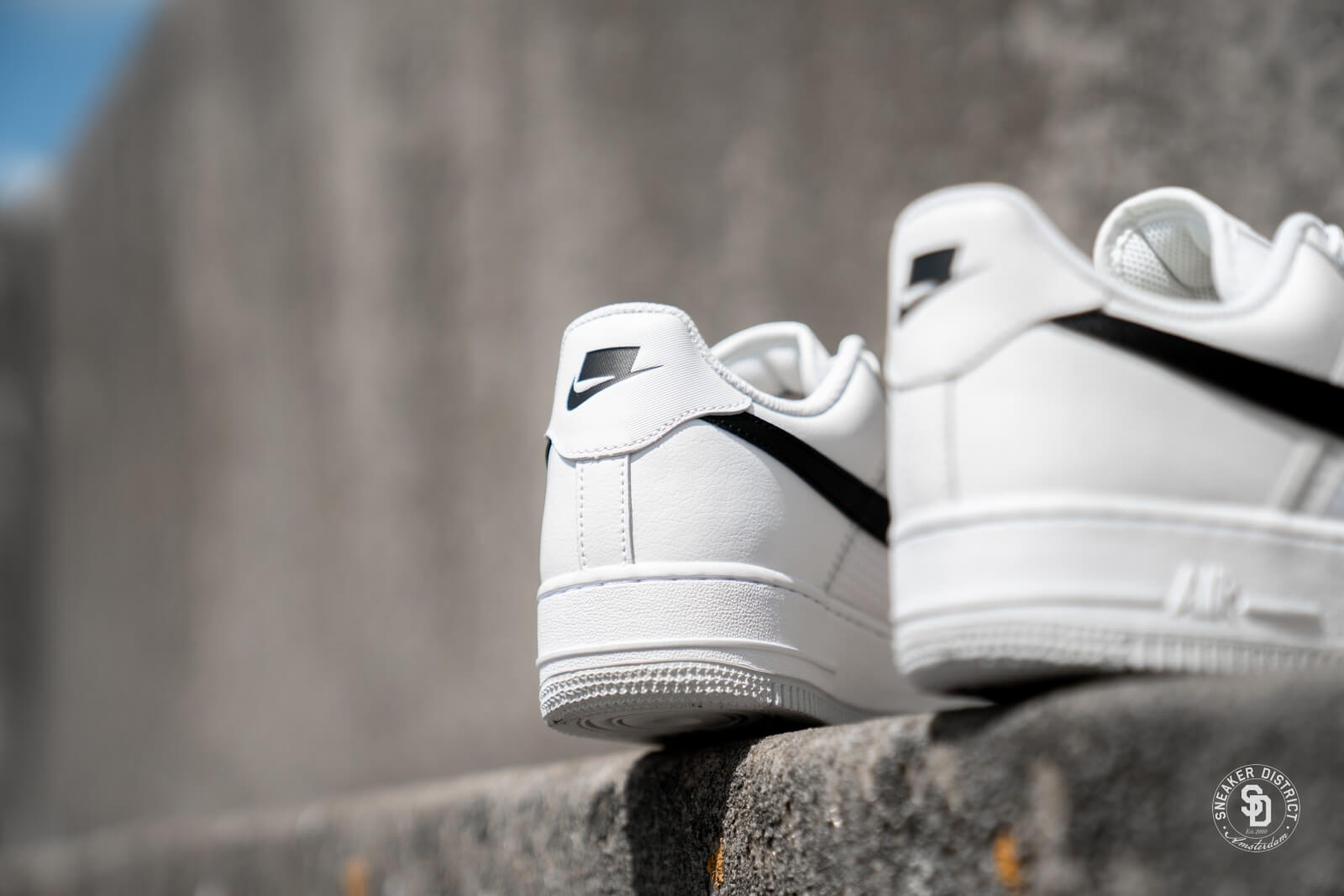 Giày Nike Air Force 1 Low 'Transparent White Black' CI0060-100 - Ảnh 6