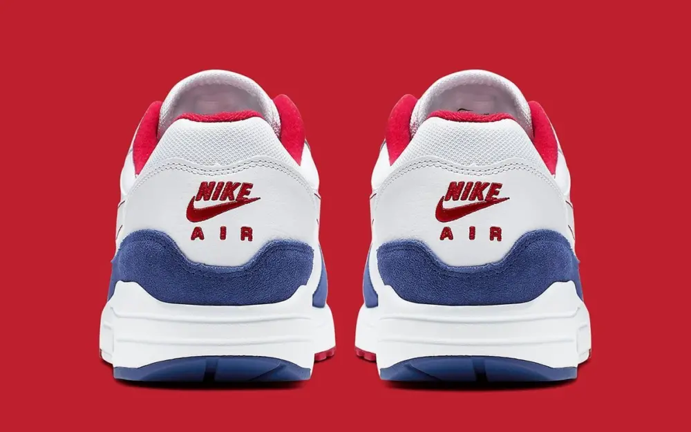 Giày Nike Air Max 1 White Red Blue CJ9927-100 - Ảnh 4