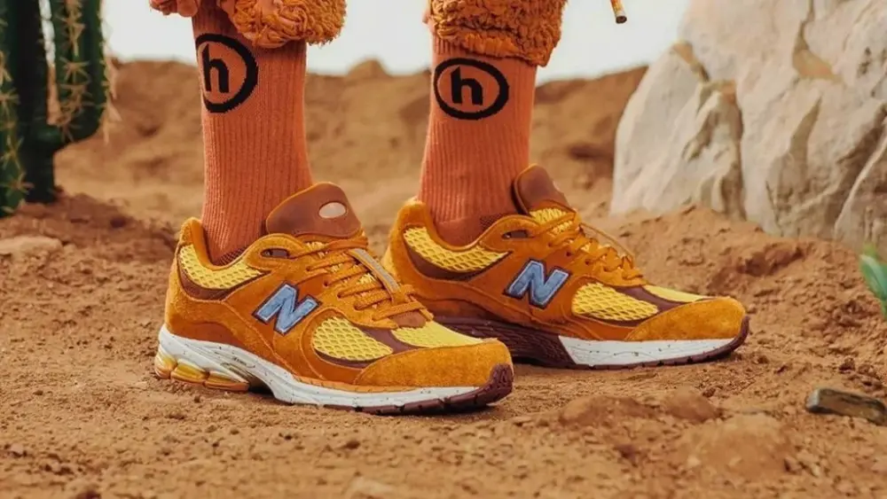 Giày New Balance Salehe Bembury x 2002R 'Peace Be The Journey' ML2002R1 - Ảnh 5