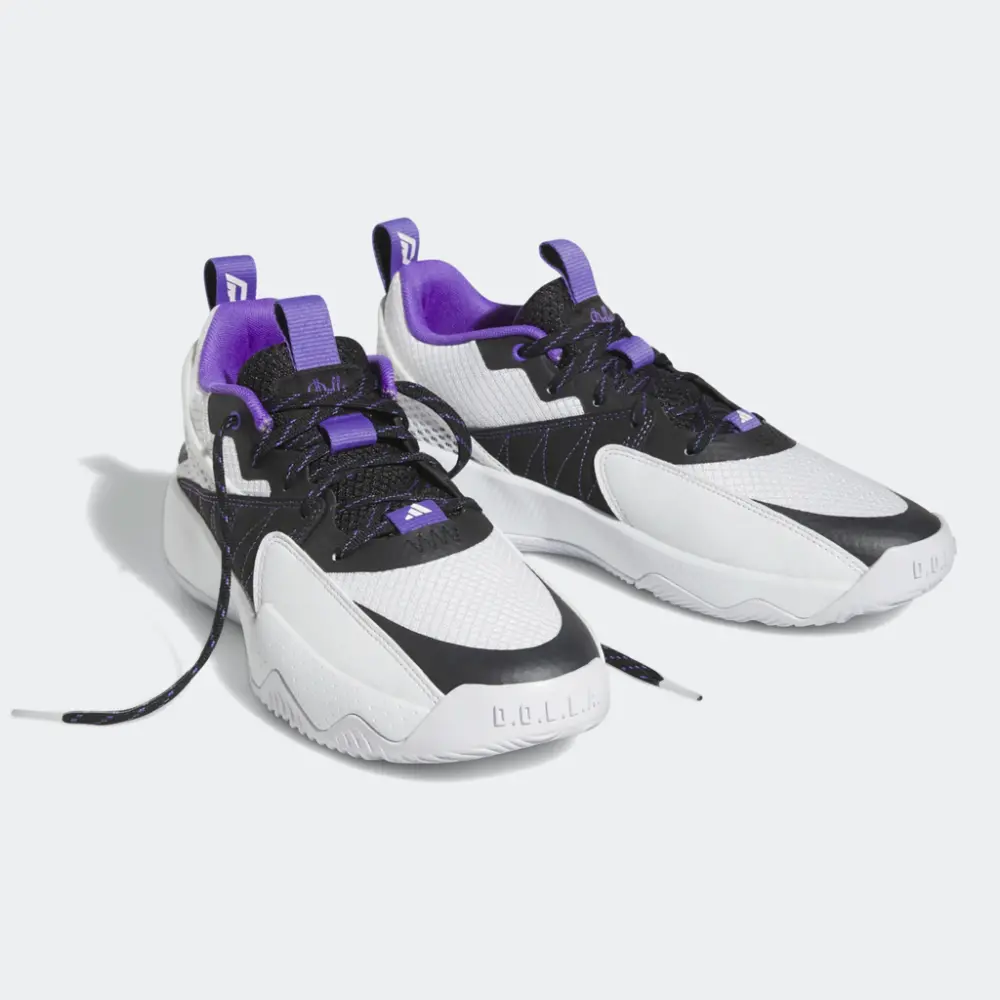 Alternative view of Giày Adidas Dame Certified EXTPLY 2 'White Purple Rush' ID1810