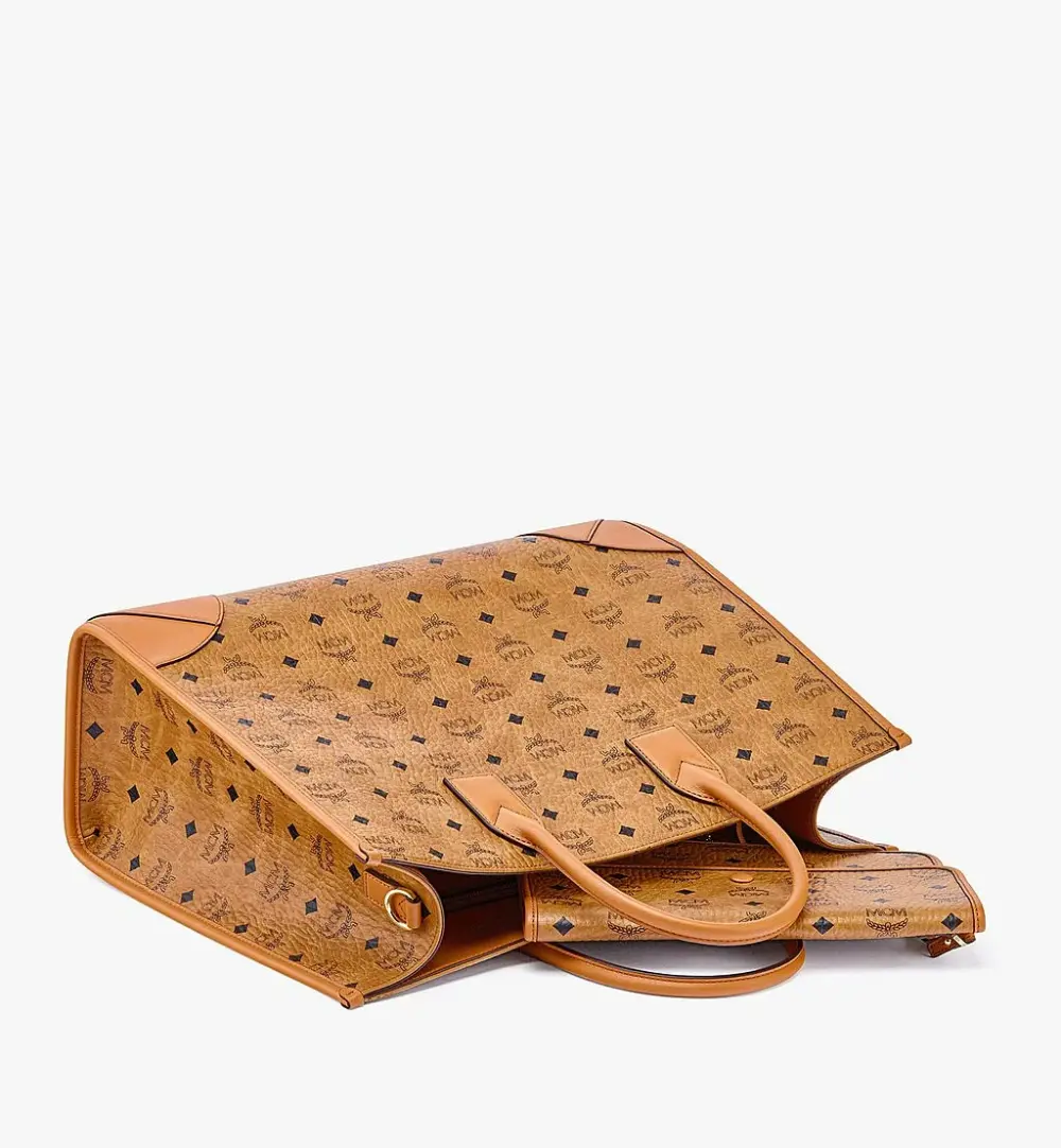 Túi MCM München Tote in Visetos MWTCSBO01CO001 - Ảnh 4