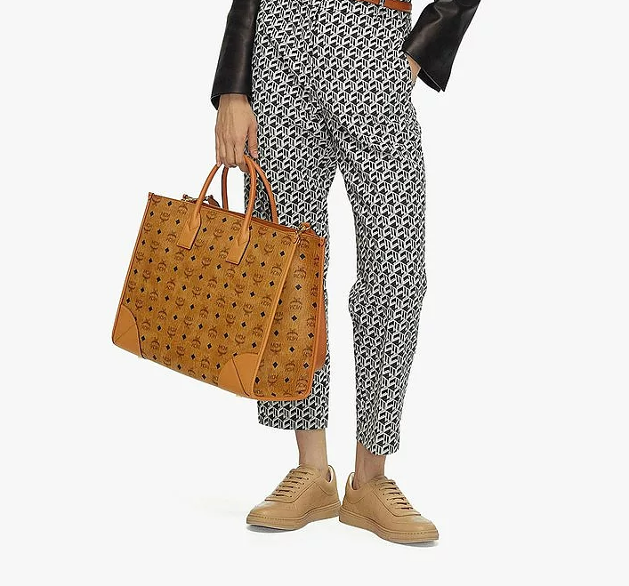 Túi MCM München Tote in Visetos MWTCSBO01CO001 - Ảnh 6