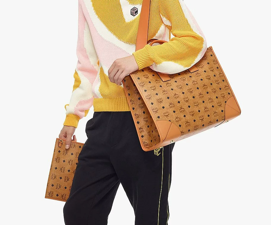 Túi MCM München Tote in Visetos MWTCSBO01CO001 - Ảnh 5