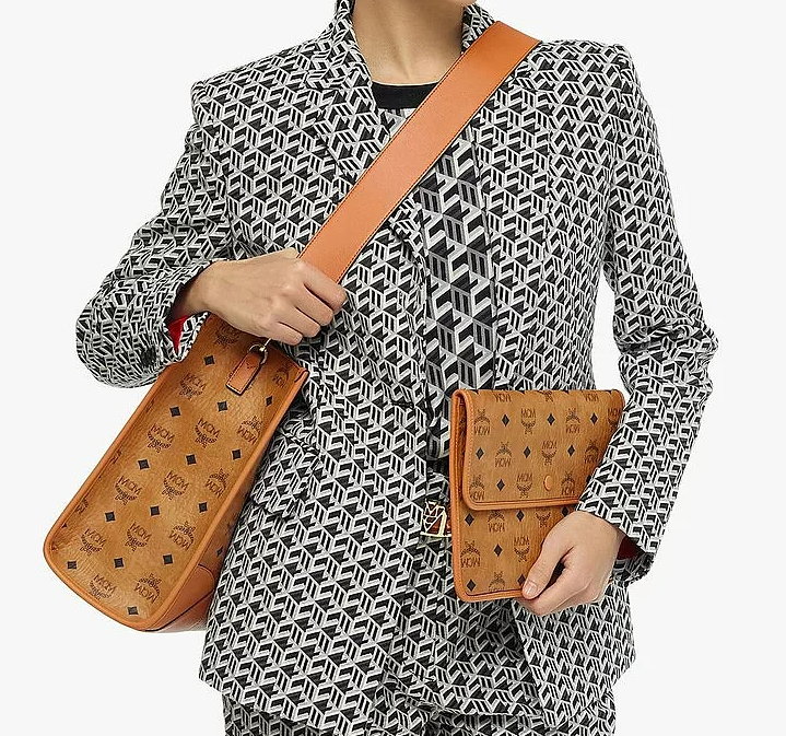 Túi MCM München Tote in Visetos MWTCSBO02CO001 - Ảnh 5