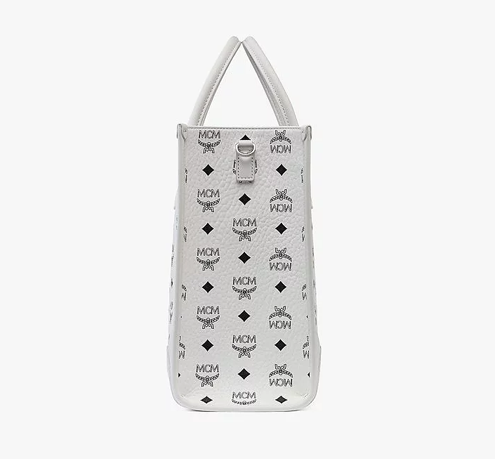 Túi MCM München Tote in Visetos MWTCSBO02WT001 - Ảnh 4