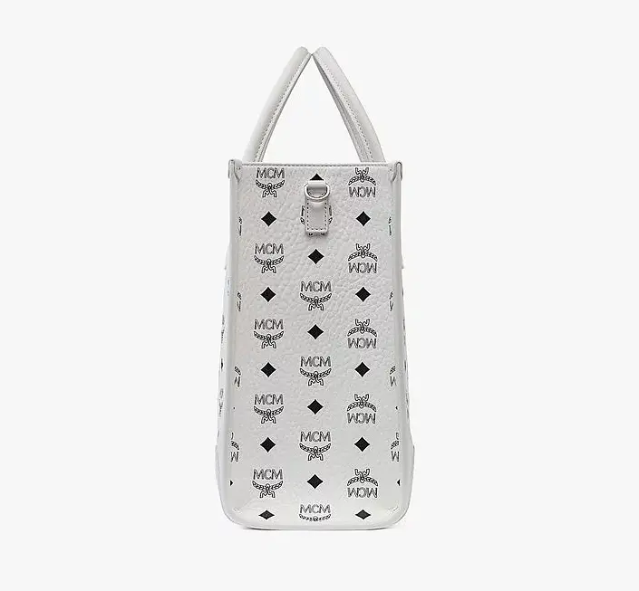 Túi MCM München Tote in Visetos MWTCSBO02WT001 - Ảnh 4