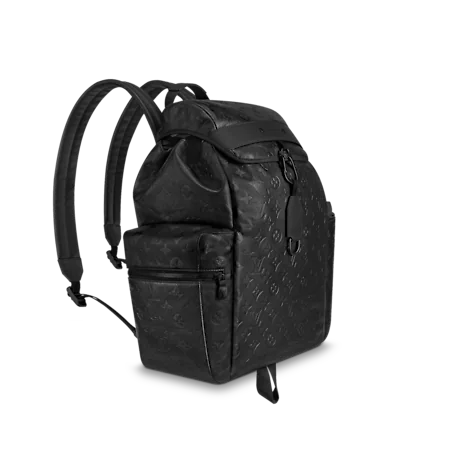 Balo Louis Vuitton Discovery Monogram Shadow Leather M43680 - Ảnh 4