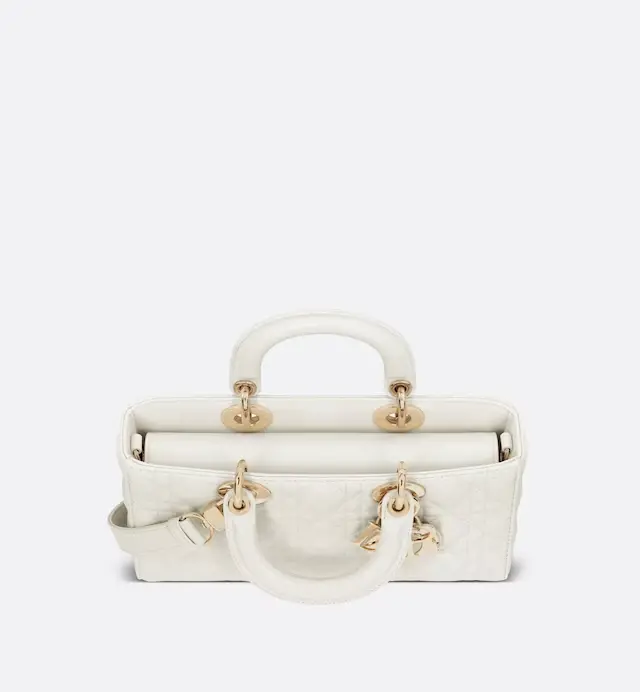 Túi Dior Medium Lady D-joy Bag 'White' M0540ONGE-M030 - Ảnh 3