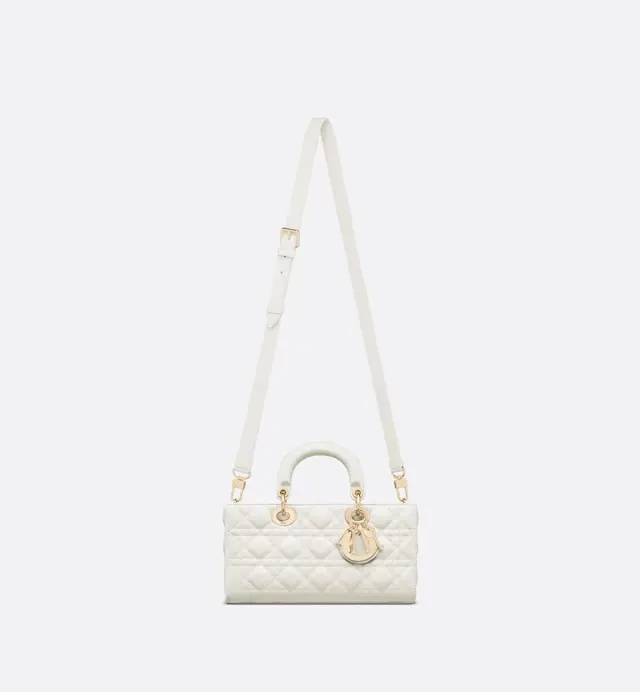 Túi Dior Medium Lady D-joy Bag 'White' M0540ONGE-M030 - Ảnh 4
