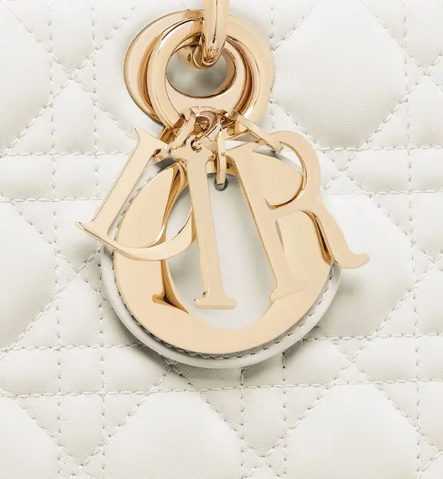 Túi Dior Medium Lady D-joy Bag 'White' M0540ONGE-M030 - Ảnh 5