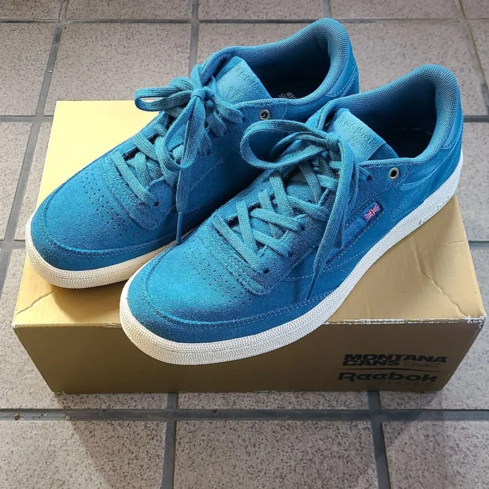 Giày Reebok Montana Cans x Club C 85 'Blue' CM9295 - Ảnh 3