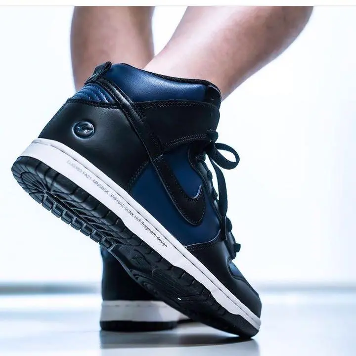 Giày Nike Fragment Design x Dunk High 'Tokyo' DJ0383 400 - Ảnh 7