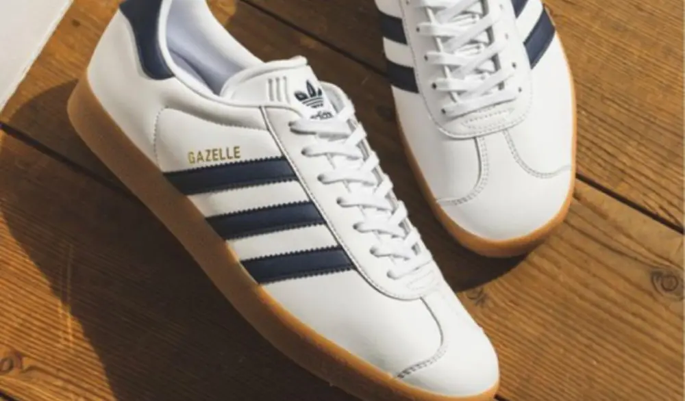 Giày Adidas Gazelle Footwear 'White Navy Gum' IG3507 - Ảnh 5