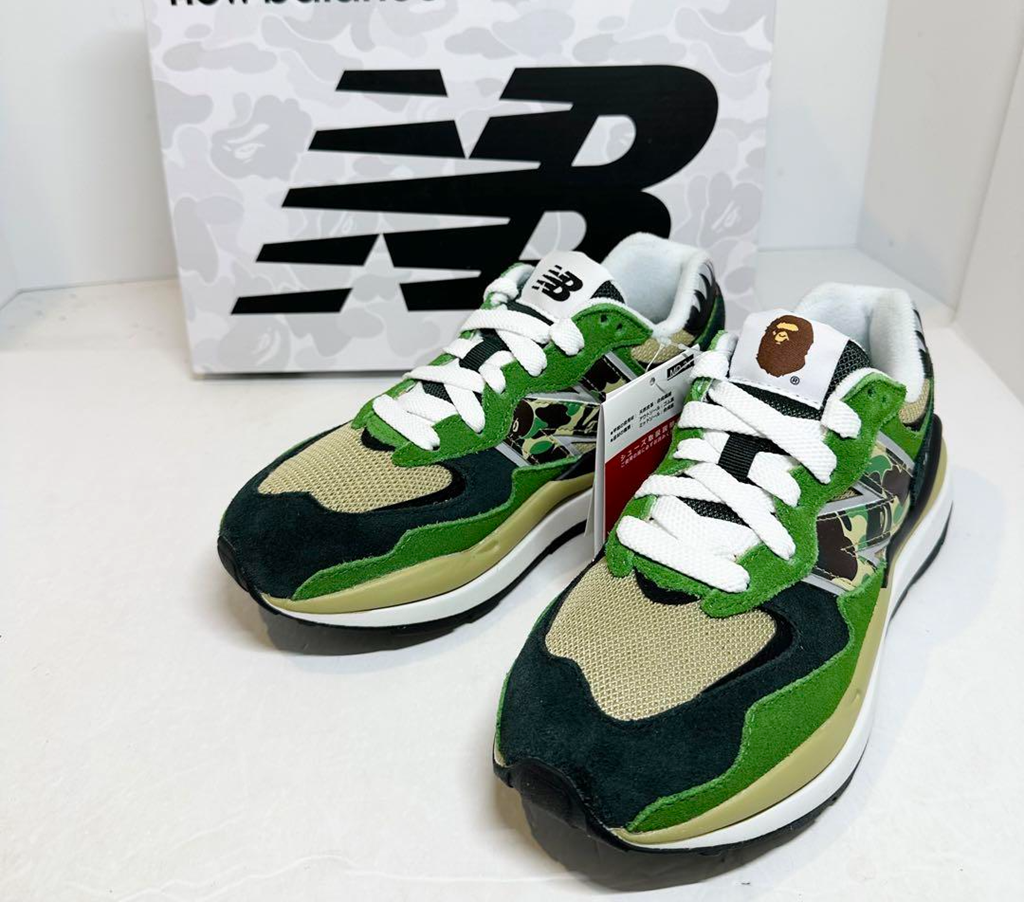 Giày New Balance BAPE x 5740 'Green' M5740BAE - Ảnh 3