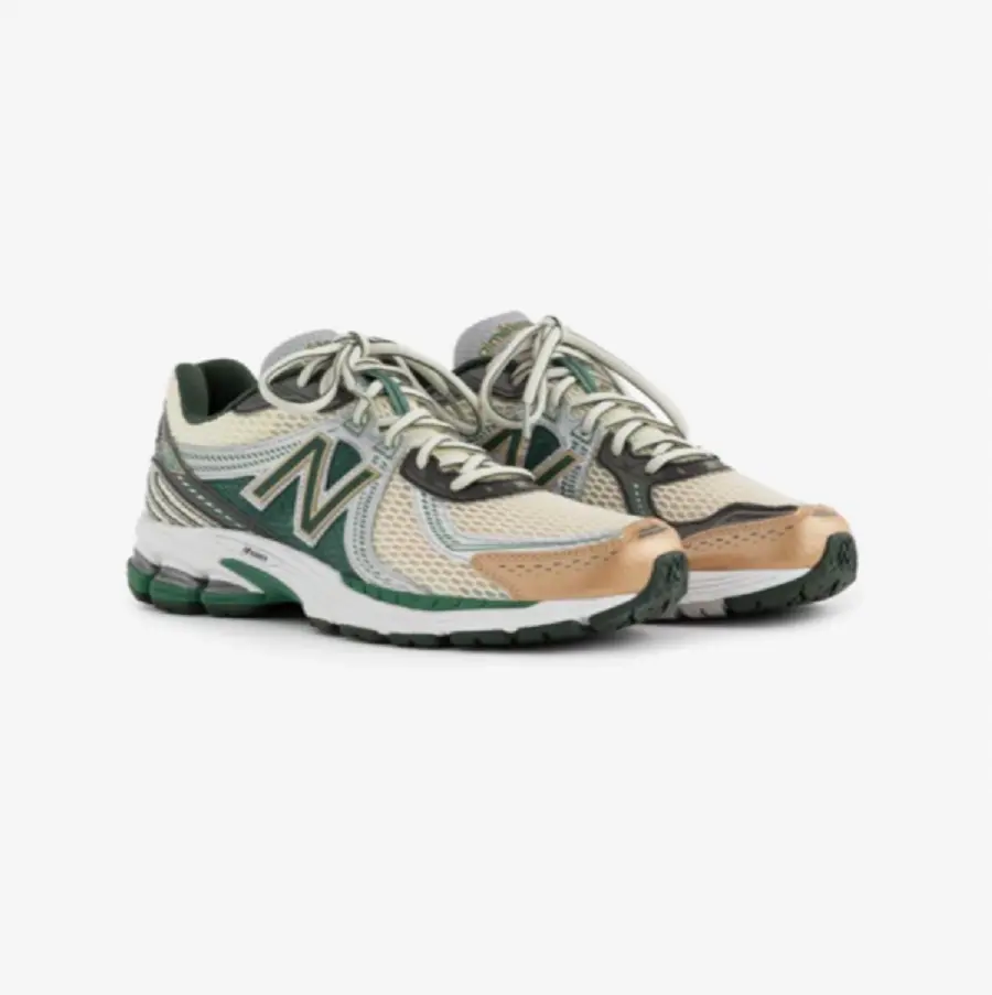 Giày New Balance 860v2 ‘Aime Leon Dore Green’ ML860AL2 - Ảnh 4
