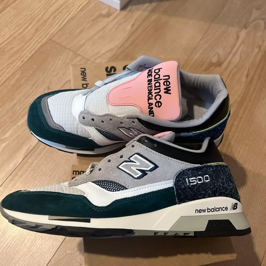 Giày New Balance 1500 MiUK 'Pacific Majolica Blue' M1500PSG - Ảnh 3