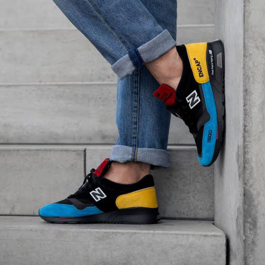 Giày New Balance 1500 Made in England ‘Multi Black’ M1500UCT - Ảnh 3