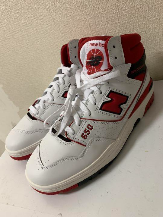 Giày New Balance 650R 'White Red' BB650RWR - Ảnh 7