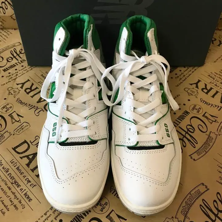 Giày New Balance 650R 'White Green' BB650RWG - Ảnh 5