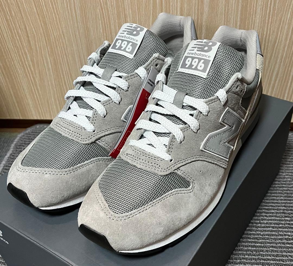 Giày New Balance 996 'Essential Pack Grey' CM996GR2 - Ảnh 5