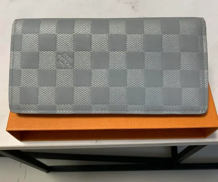 Ví Louis Vuitton Brazza Wallet 'Silver' M60195 - Ảnh 4
