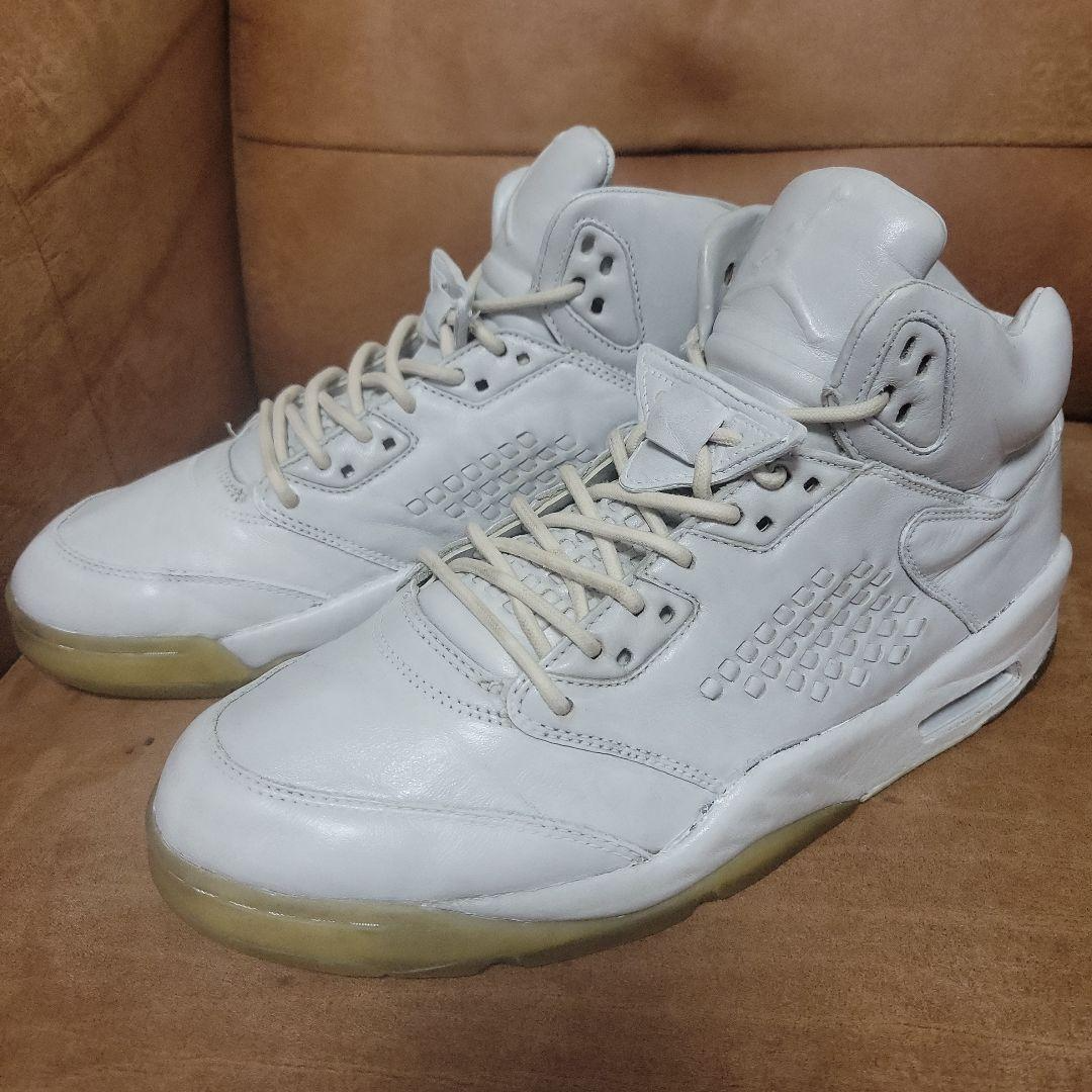 Giày Nike Air Jordan 5 Retro Premium 'Pure Platinum' 881432-003 - Ảnh 4