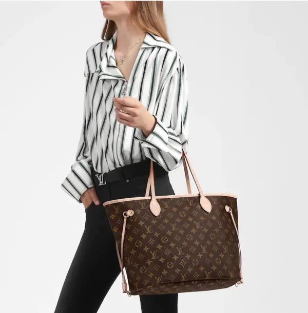 Túi Louis Vuitton Neverfull MM Monogram Canvas M40995 - Ảnh 3