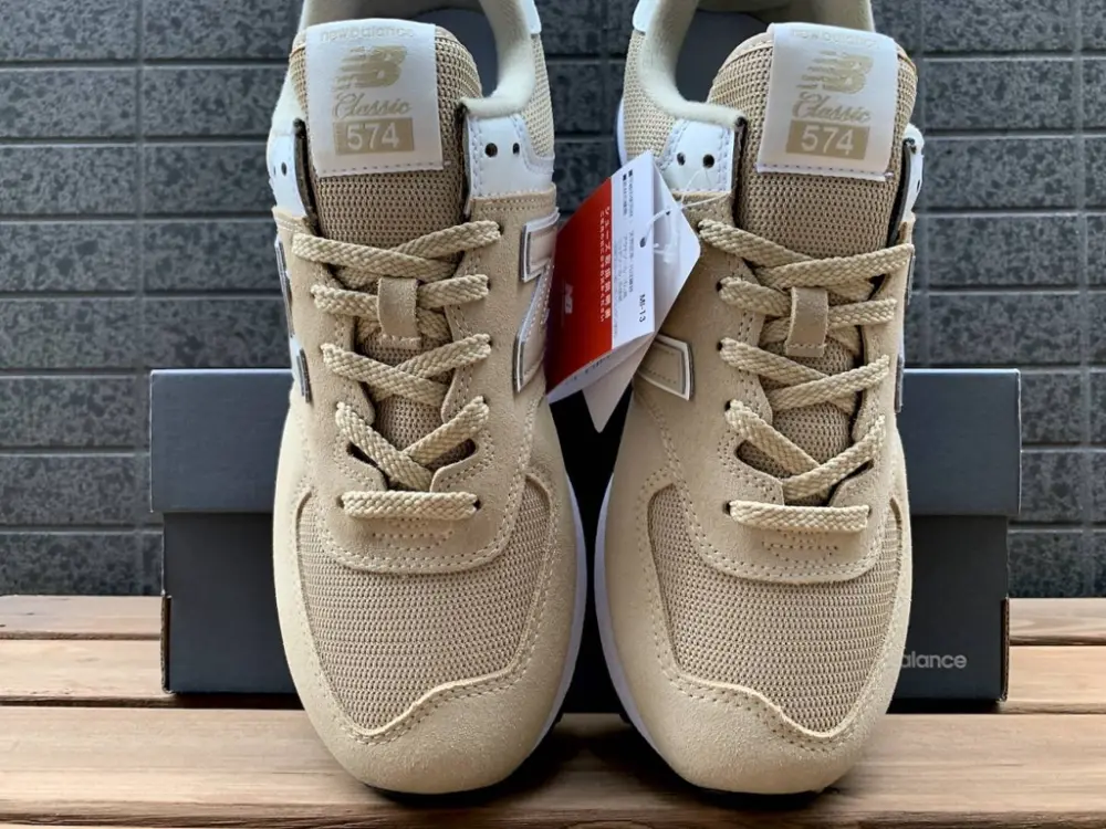 Giày New Balance 574 Essential 'Beige' ML574ERJ - Ảnh 4