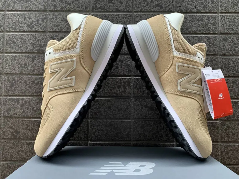 Giày New Balance 574 Essential 'Beige' ML574ERJ - Ảnh 5