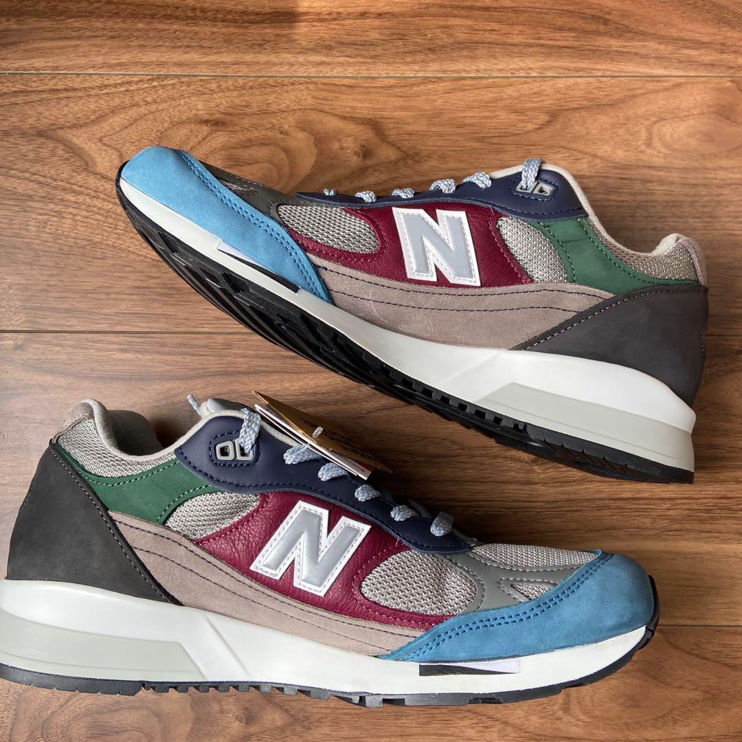 Giày New Balance 991.5 Made In England ‘Grey Blue’ M9915SPK - Ảnh 3