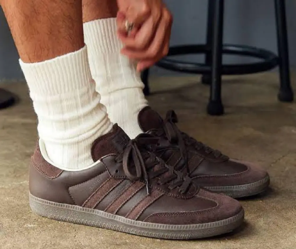 Giày Adidas Samba 'Brown' FZ5602 - Ảnh 4