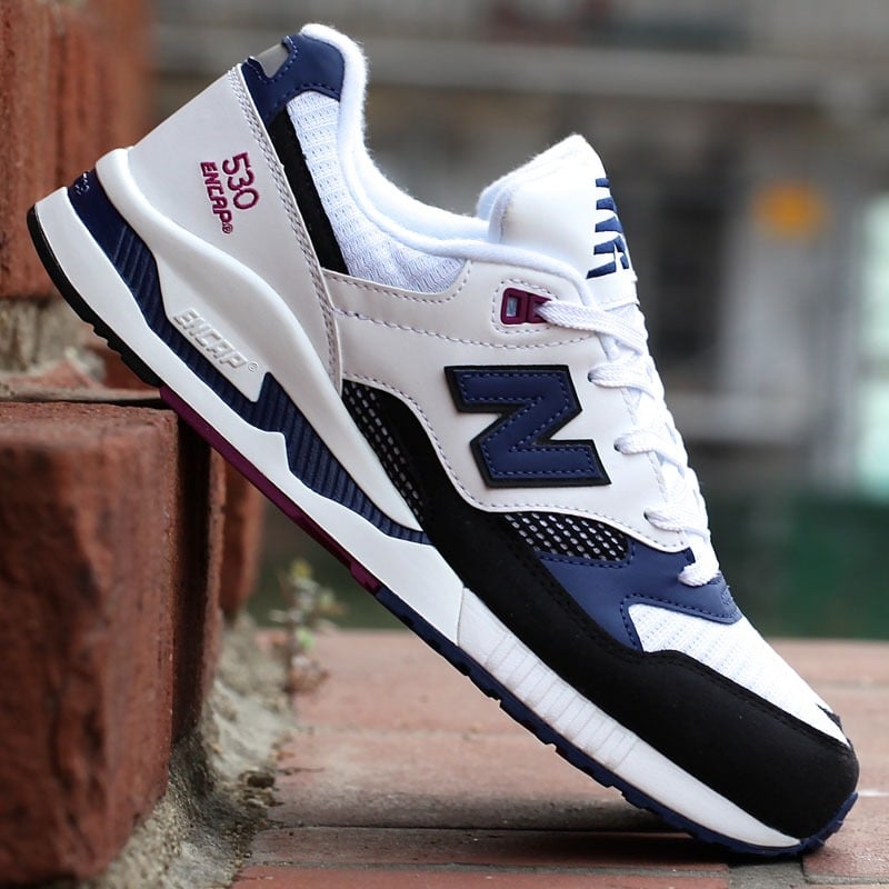 Giày New Balance 530 White Navy M530BW - Ảnh 3
