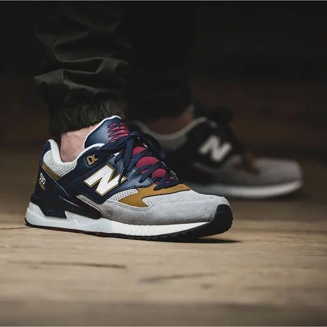Giày New Balance 530 'Grey Stone Navy' M530RWB - Ảnh 4