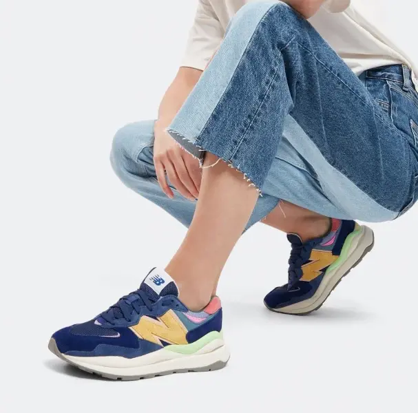 Giày New Balance 5740 'Blue Vibrant Spring Glow' M5740SSG - Ảnh 4