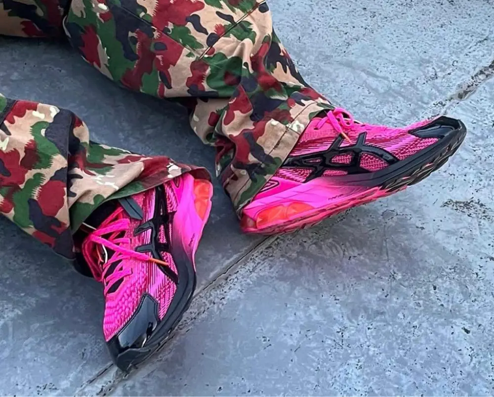 Alternative view of Giày Asics x P.E Nation Gel-Quantum 180 VII 'Pink Glo Black' 1202A433-700