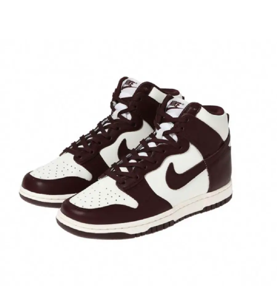 Giày Nike Dunk High Burgundy Crush DD1869-601 - Ảnh 5
