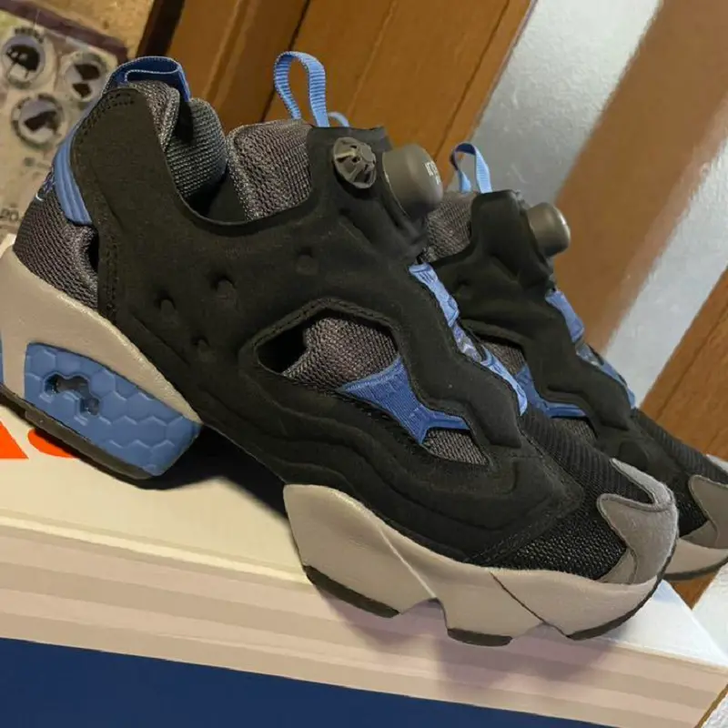 Giày Reebok InstaPump Fury 'Black Blue' FV4207 - Ảnh 3