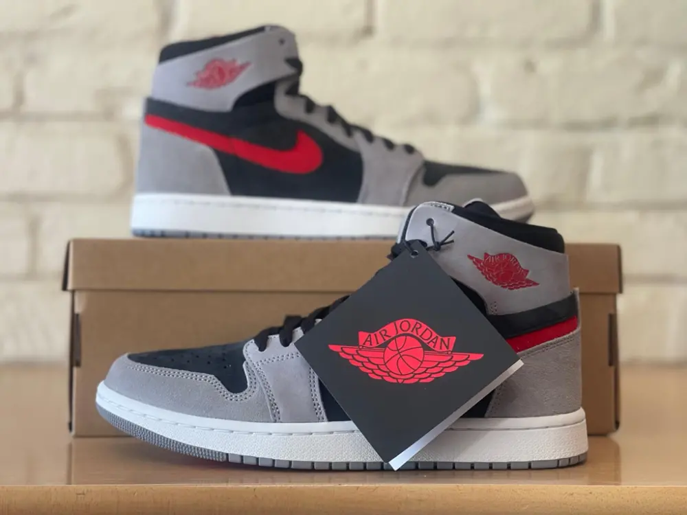 Giày Nike Air Jordan 1 High Zoom Comfort 'Cement Fire Red' DV1307-060 - Ảnh 7
