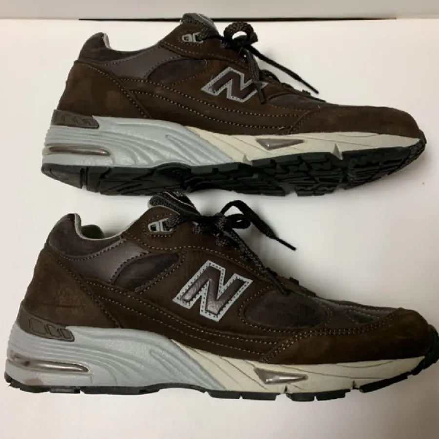 Giày New Balance 991 Made In England Dark Brown M991SDB - Ảnh 6