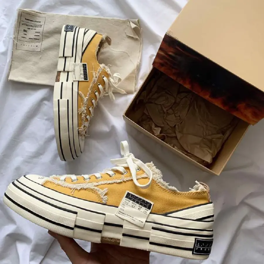 Giày xVESSEL G.O.P. Lows 'Yellow' S19X001Y - Ảnh 4