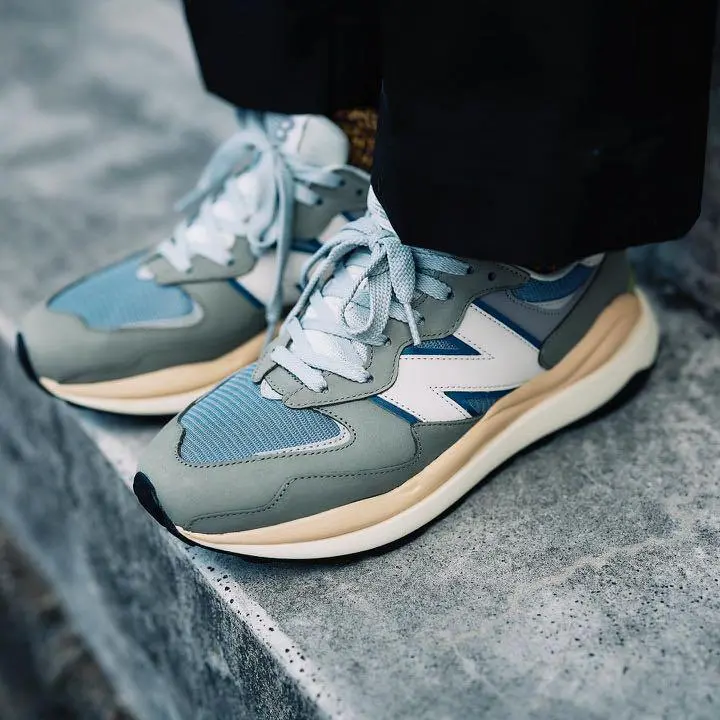 Giày New Balance 5740 'Grey Khaki' M5740LLG - Ảnh 6