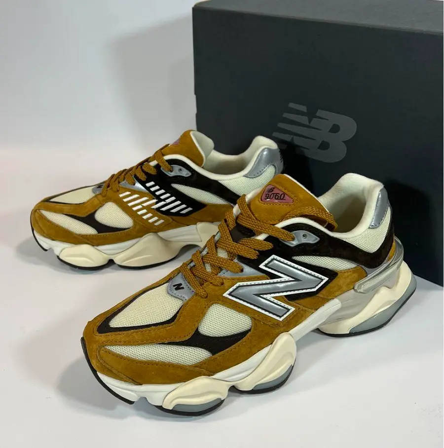 Giày New Balance 9060 Workwear 'Brown' U9060WOR - Ảnh 4