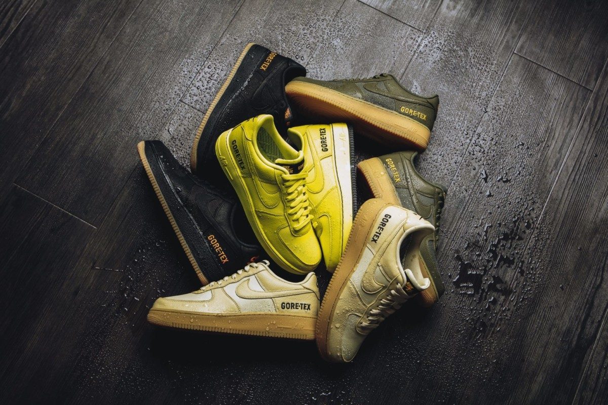 Giày Nike Air Force 1 Gore-Tex® 'Golden & Grey' CK2630-700 - Ảnh 2