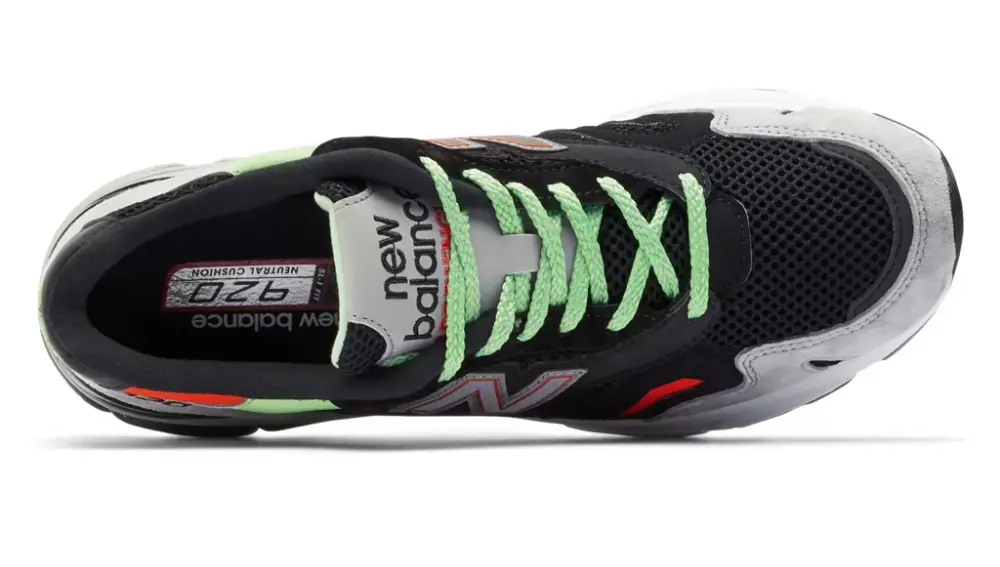 Giày New Balance 920 'Black Grey Orange' M920KGG - Ảnh 3