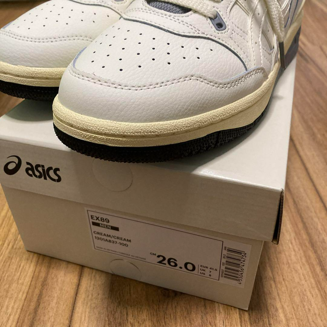 Giày Asics x Ballaholic EX89 'Cream' 1201A837-100 - Ảnh 6