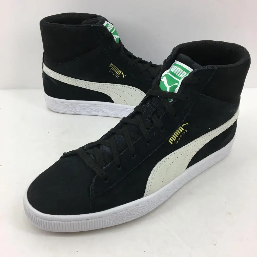 Giày Puma Basket 68 Mid 'Black' 369890-05 - Ảnh 5