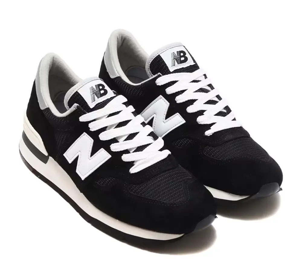 Alternative view of Giày New Balance 990 'Made in USA Black' M990BK1
