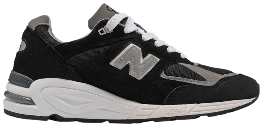 Giày New Balance 990v2 Made in USA ‘Black Grey’ M990BL2