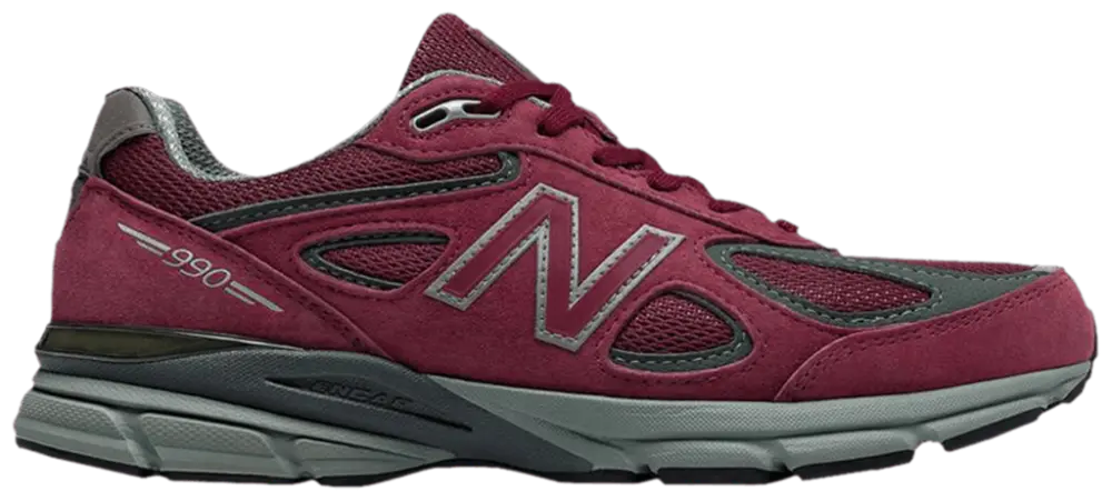 Giày New Balance 990v4 Made In USA ‘Burgundy’ M990BU4
