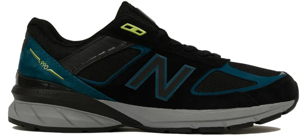 Giày New Balance Black/Blue Made in USA M990DR5